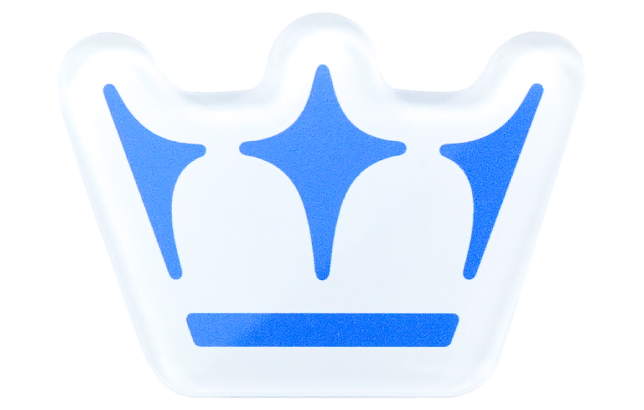 เข็มกลัดอะคริลิค ด้านหน้า