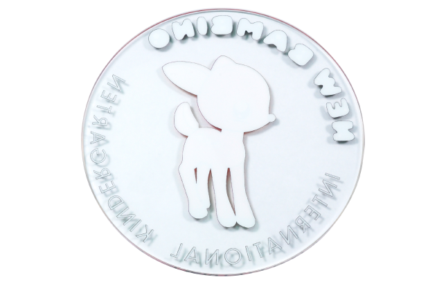 ที่รองแก้วอะคริลิค ด้านหลัง